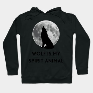 Wolf & Moon | My Spirit Animal Hoodie